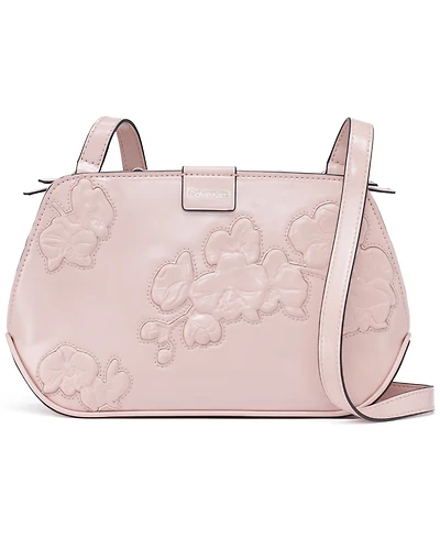 Calvin Klein Audrey Floral Emboss Crossbody