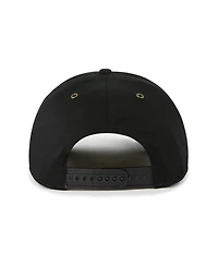 '47 Brand Men's Black Boston Bruins Old Time Hockey Rafter Sure Shot Hitch Adjustable Hat