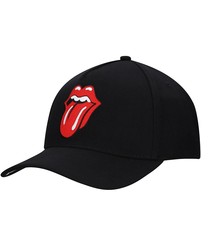 Lids Men's Black Rolling Stones It's Only Rock N' Roll A-Frame Adjustable Hat
