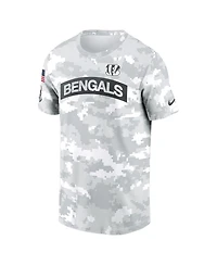 Nike Men's White Cincinnati Bengals 2024 Salute To Service Big Tall Performance T-Shirt