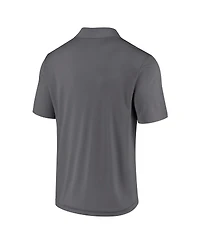 Fanatics Men's Gray Chicago Cubs Component Polo