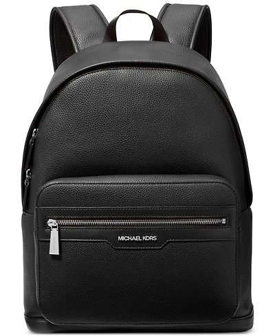 Michael Kors Men's Malone Leather Logo Backpack
