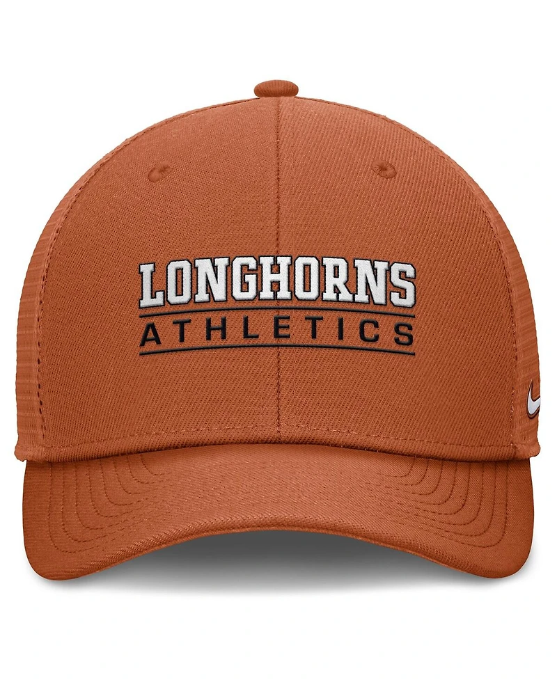 Nike Men's Texas Orange Texas Longhorns Rise Adjustable Hat