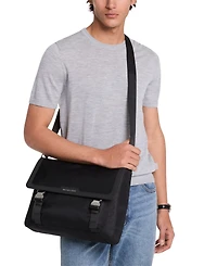 Michael Kors Men's Malone Logo Cargo Messenger Bag