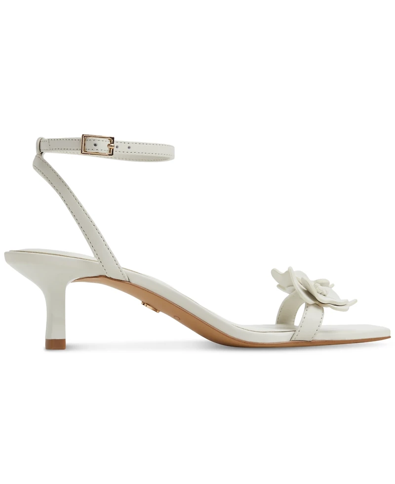 Aldo Women's Daisyrose Floral Kitten-Heel Dress Sandals