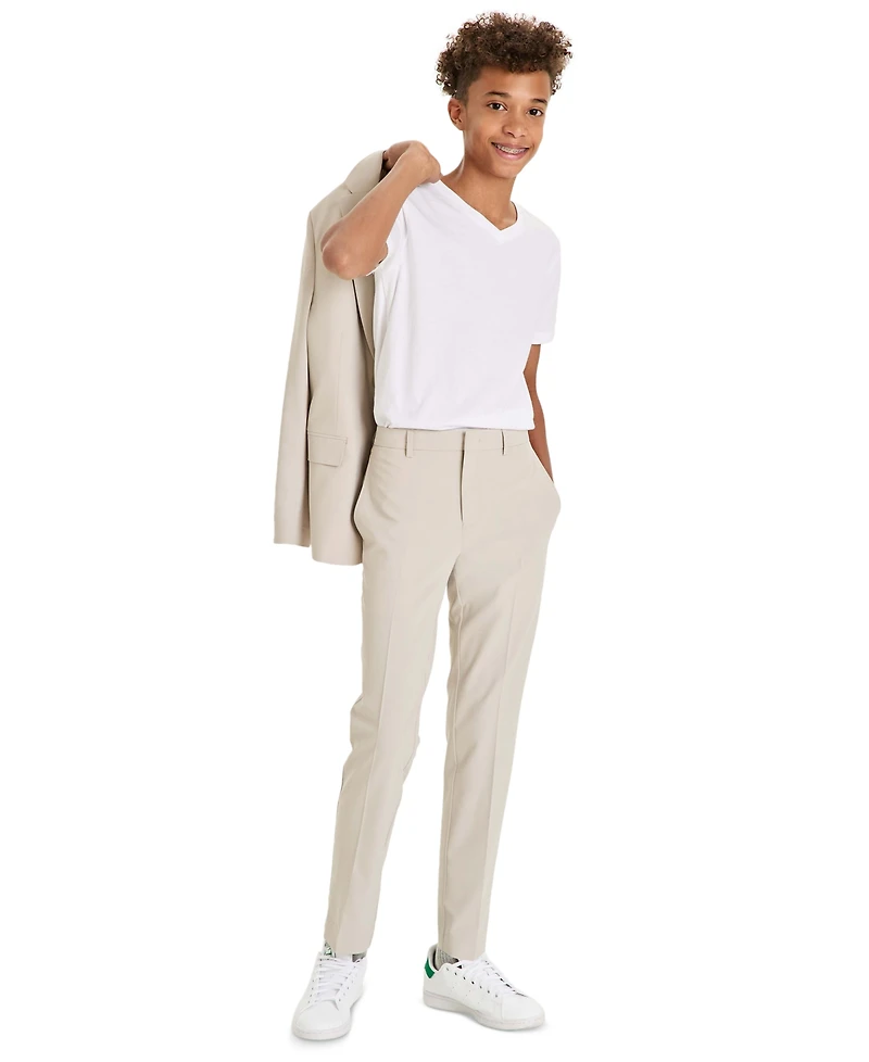 Kenneth Cole Reaction Big Boys Slim-Fit Tech Stretch 2 piece Suit