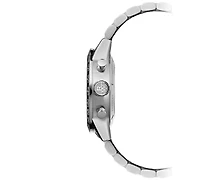 Raymond Weil Men's Swiss Automatic Chronograph Freelancer Stainless Steel Bracelet Watch 44mm