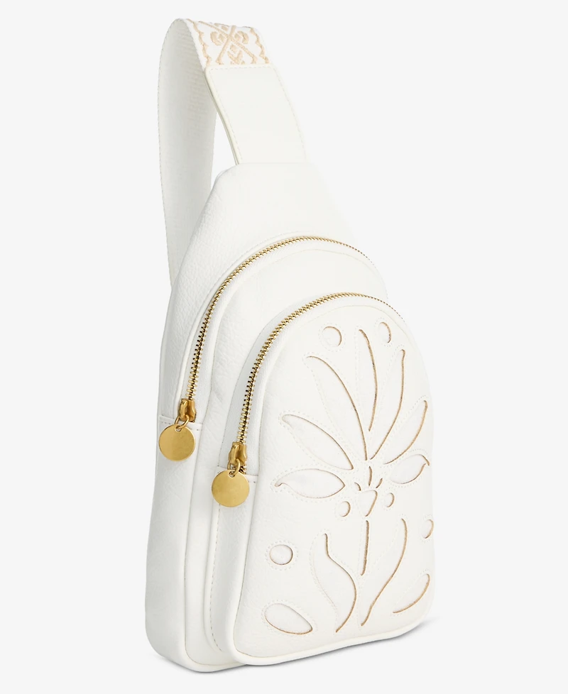 Style & Co Floral Cutout Mini Sling Bag, Exclusively at Macy's