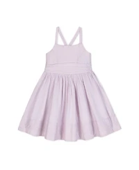 Hope & Henry Toddler Girls Heirloom Sleeveless Special Occasion Sundress with Bow Back Detail and Embroidery