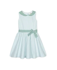 Hope & Henry Toddler Girls Peter Pan Collar Seersucker Dress