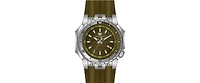 Technomarine's Men's Tm-224008 Manta Sea Quartz 3 Hand Green Dial Watch