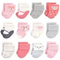 Hudson Baby Baby Boys Hudson 24Pk Terry Socks