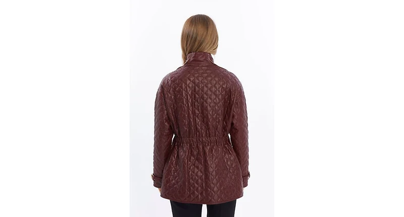 Furniq Uk Women's Genuine Leather Jacket