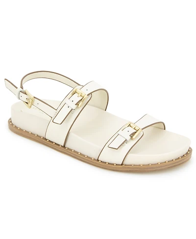 Kenneth Cole New York Women's Drinity Round Toe Flat Sandals