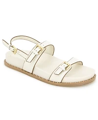 Kenneth Cole New York Women's Drinity Round Toe Flat Sandals