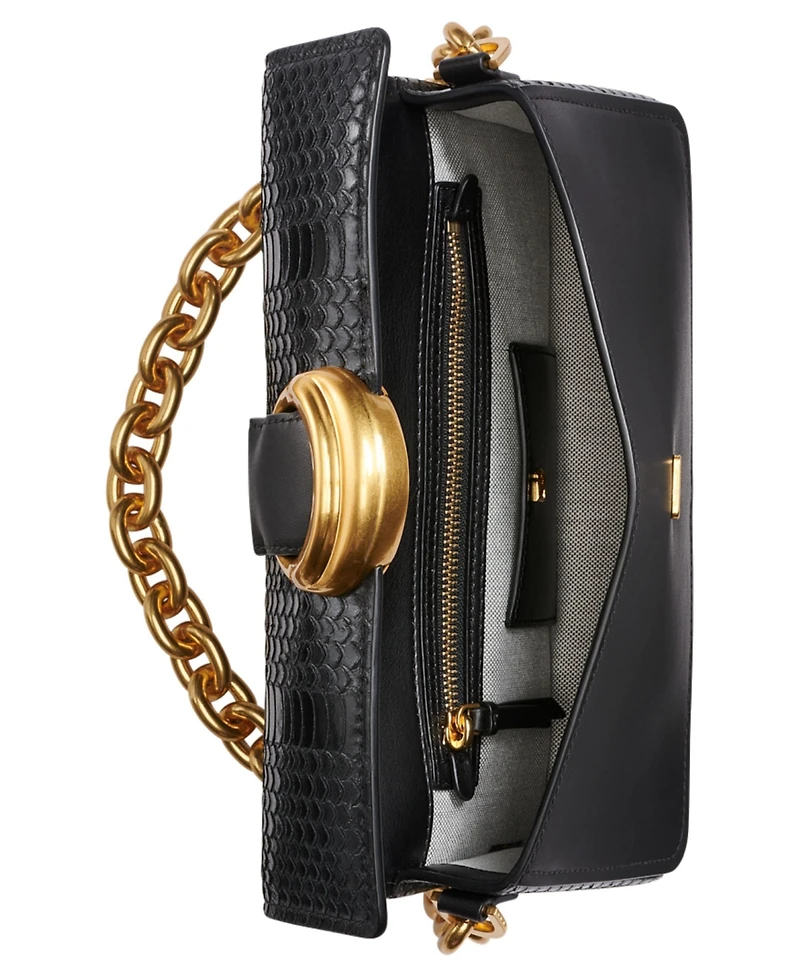 Donna Karan New York Valley Stream Skipper Snake Shoulder Bag