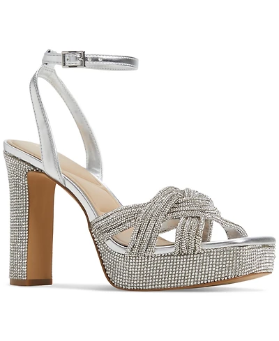 Aldo Women's Shimma Rhinestone Platform Dress Sandals