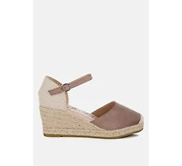 Paryor Microfiber Espadrilles Sandals