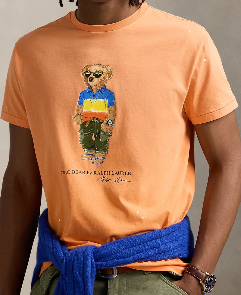 Polo Ralph Lauren Men's Classic-Fit Bear Jersey T-Shirt