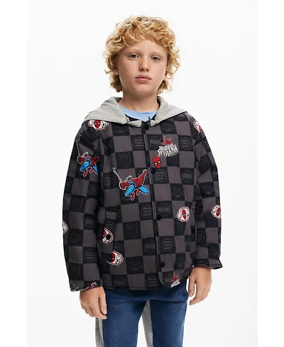 Desigual Boys Boys's Reversible Spiderman jacket