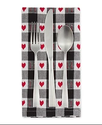 Design Imports Valentine's Day Napkin, Set of 6
