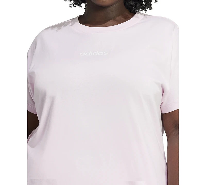 adidas Plus Cotton The Essentials Crewneck T-Shirt