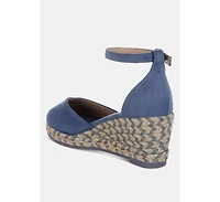 Sorcruz Wedge Heel Espadrilles Sandals