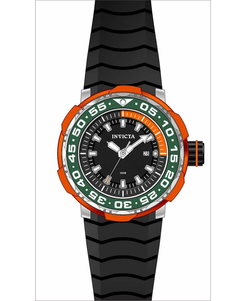 Invicta Men's 48340 Pro Diver Quartz 0 Black Dial Watch