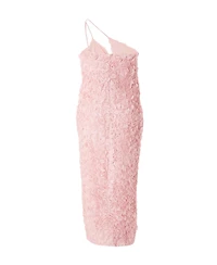 Quiz Plus Cut Out 3D Floral Maxi Dress