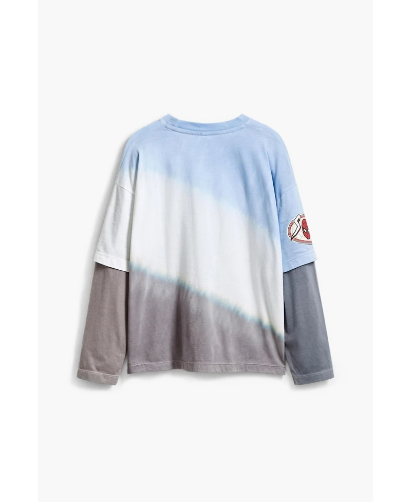 Desigual Boys Boys's Combined Spiderman T-shirt
