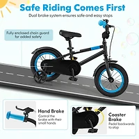Kids Bike with Adjustable Handlebar and Saddle Perfect for Growing Riders