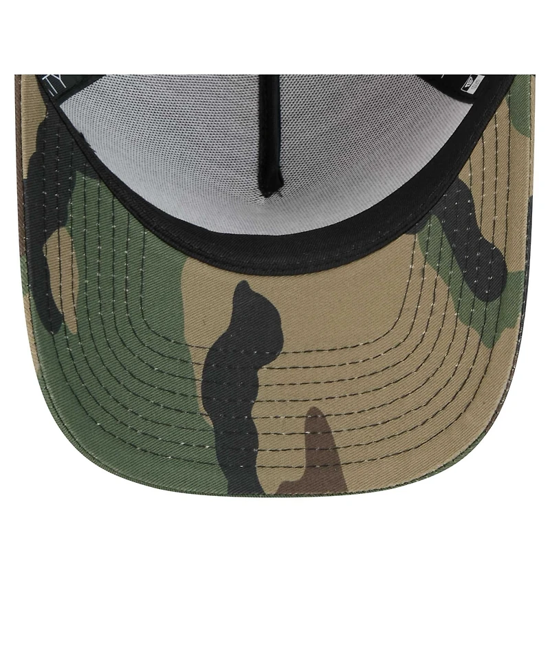 New Era Men's Camo Philadelphia Eagles Mystic Camo A-Frame 9FORTY Adjustable Hat