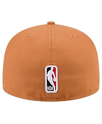 New Era Men's Tan Chicago Bulls Color Pack 59FIFTY Fitted Hat