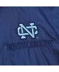 Mitchell & Ness Men's Navy North Carolina Tar Heels Anorak Vintage Logo Half-Zip Hoodie Jacket