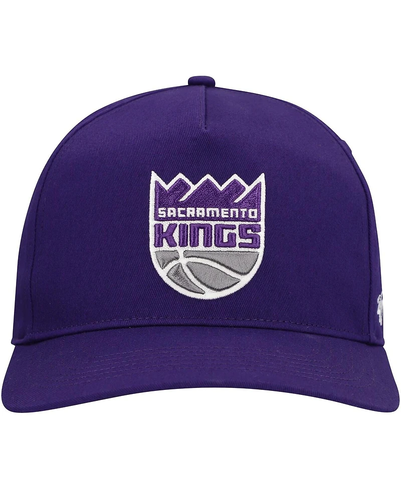 '47 Brand Men's Purple Sacramento Kings Core Logo Hitch Adjustable Hat