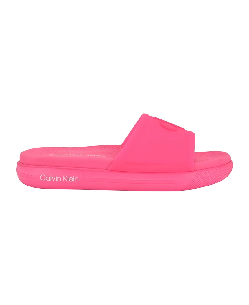 Calvin Klein Women's Peari Pool Slip-On Slide Sandals