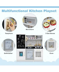 Toddler Pretend Play Kitchen Set for Boys and Girls Fun Cooking Toy for Ages 3-6 Years Old