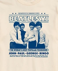 Airwaves Men's The Beatles Short Sleeve T-Shirt