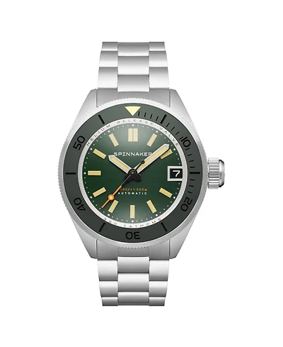 Spinnaker Men's Piccard Automatic Solid Stainless Steel Bracelet Watch, 45mm