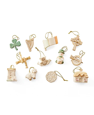 Lenox Luck of The Irish Ornament, Set of 12