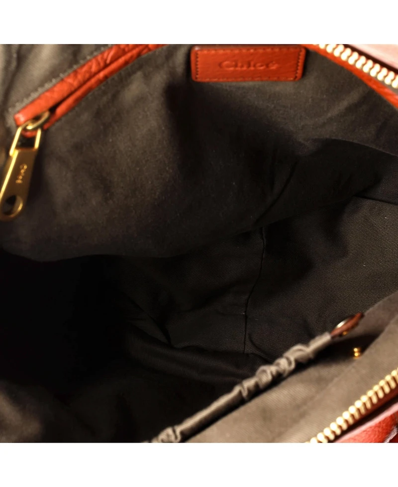 Pre-Owned Chloe Large Marcie Shoulder Bag Leather