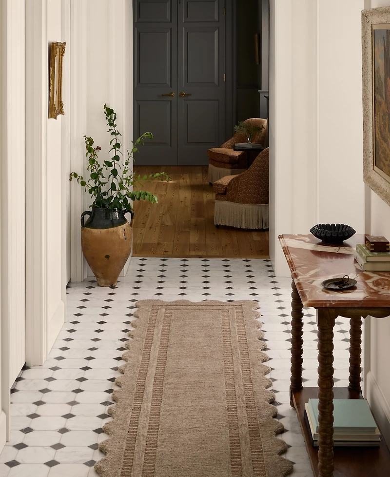Chris Loves Julia Scottie Sco-01 2'x5' Runner Area Rug