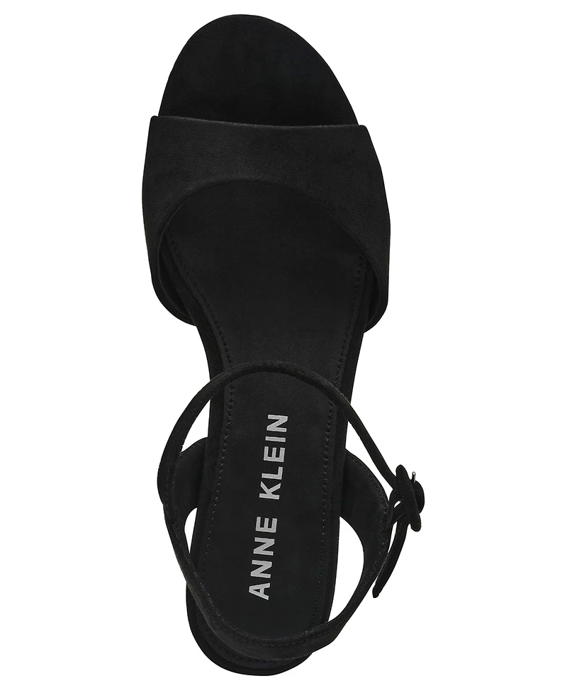 Anne Klein Women's Piper Platform Block Heel Dress Sandals