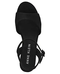 Anne Klein Women's Piper Platform Block Heel Dress Sandals
