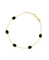 The Lovery Onyx Icon Bracelet 14K Gold