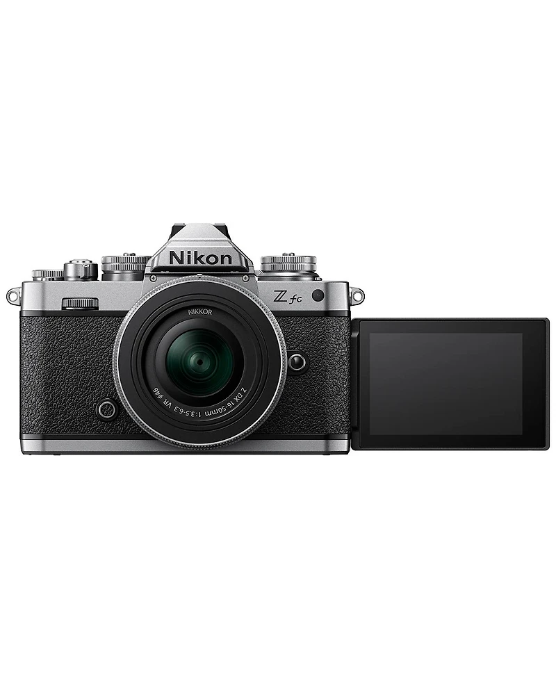 Nikon Z fc Dx-format Mirrorless Camera Body w/ Nikkor Z Dx 16-50mm f/3.5-6.3 Vr