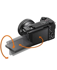Sony Sony Alpha ZVE10 Ii Aps-c Interchangeable Lens Mirrorless Content Creators Camera and 16-50mm Lens Kit (Black