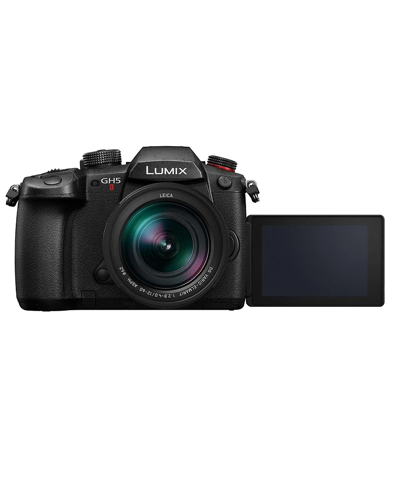 Panasonic Panasonic Lumix GH5M2, 20.3MP Mirrorless Micro Four Thirds Camera with Live Streaming, 4K 4:2:2 10-Bit Video, 5-Axis Image Stabilizer, 12-60