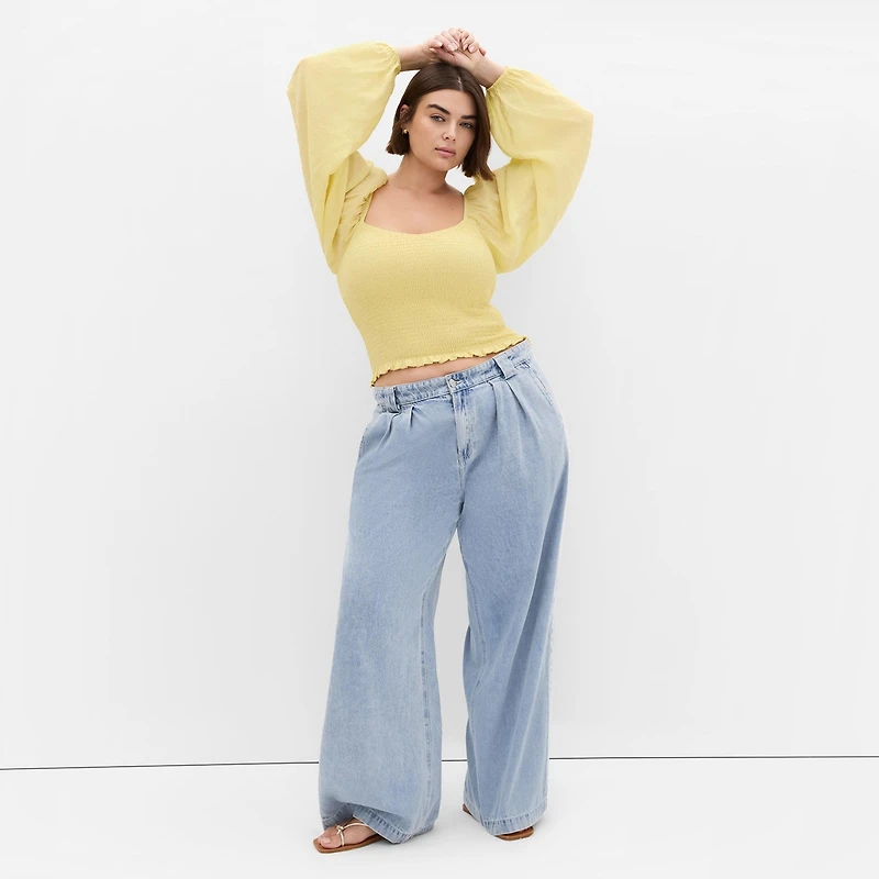 City Chic Plus Rowy Top