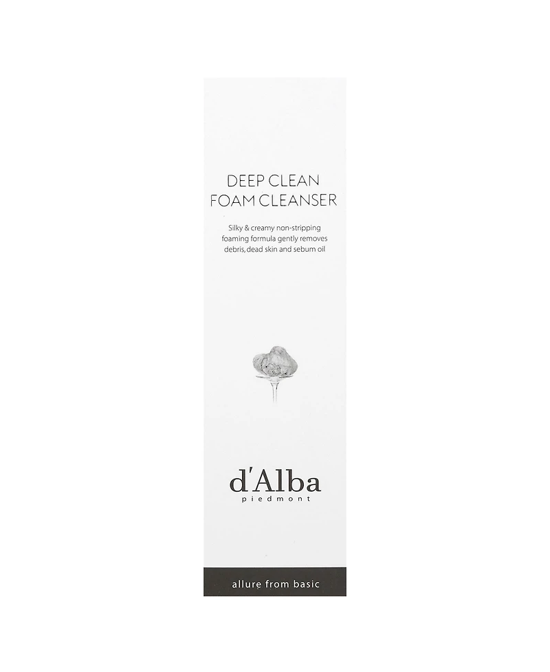 d'Alba Deep Clean Foam Cleanser White Truffle